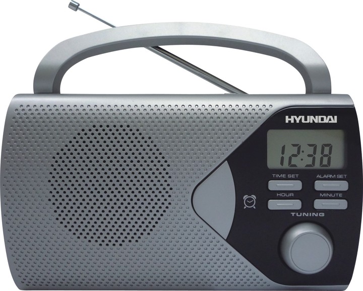 Radio Hyundai PR 200 S, ngjyrë hiri