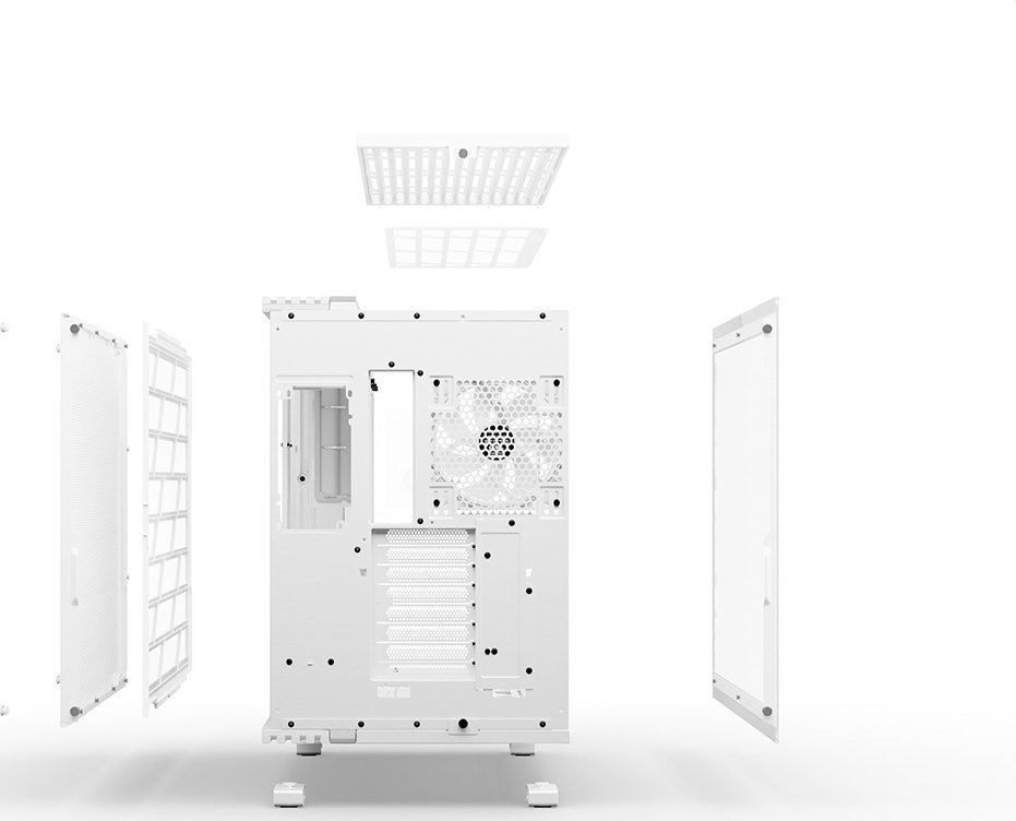 Këllëf PC be quiet Light Base 900 FX, Full Tower, ARGB, i bardhë