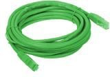 Kabllo rrjeti Alantec KKU5ZIE1.0, UTP Cat 5e, 1m, jeshile