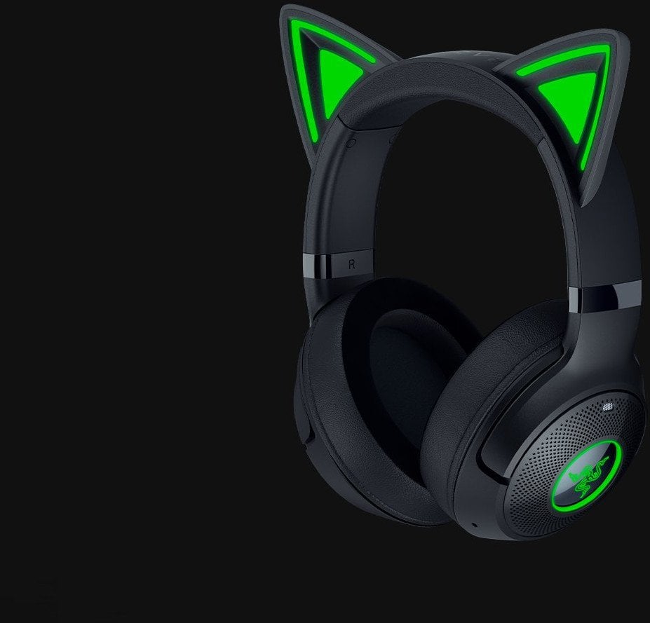 Kufje gaming Razer Kraken Kitty V2 BT, wireless, Bluetooth 5.2, rozë