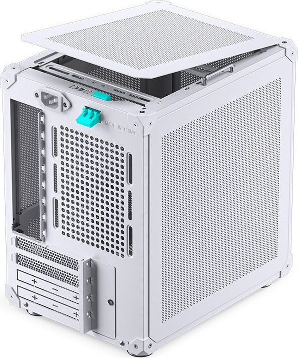 Kutia kompjuterike Jonsbo C6, ITX, USB-C, e bardhë