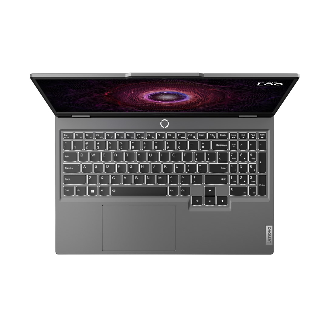 Laptop Lenovo LOQ 15ARP9, 15.6" Full HD, Ryzen 7, RTX 4050, 16GB RAM, 512GB SSD, gri