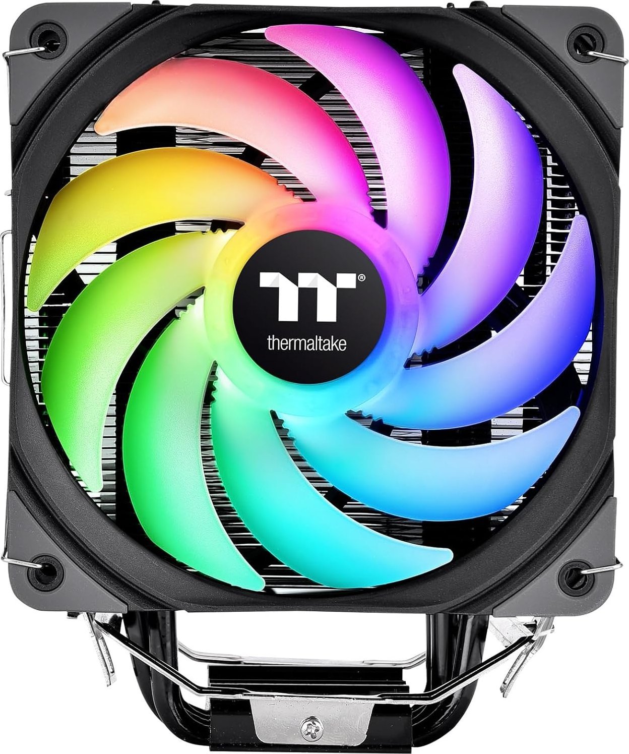 Ftohës procesori Thermaltake UX200 SE ARGB, 12 cm, i zi me të bardha