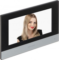 Monitor videointerfoni Hikvision DS-KH6320-WTE1, WiFi, PoE, i bardhë