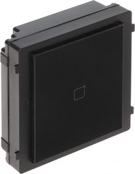 Modul lexues karte Hikvision DS-KD-M, Proximity Mifare 13.56 MHz, për videointerfon IP, i zi