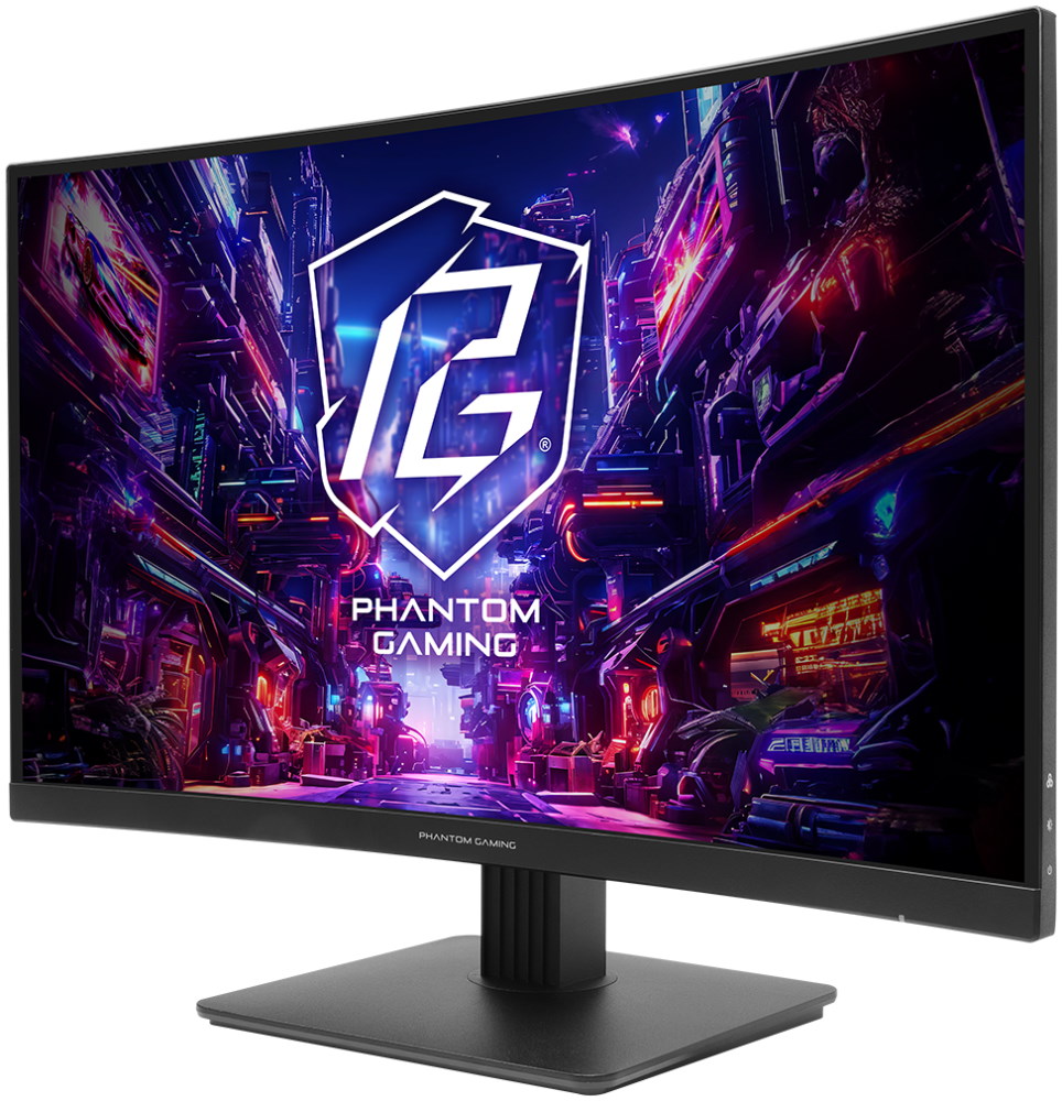 Monitor ASRock PG27QRT1B, 27", QHD, 2560x1440, i zi