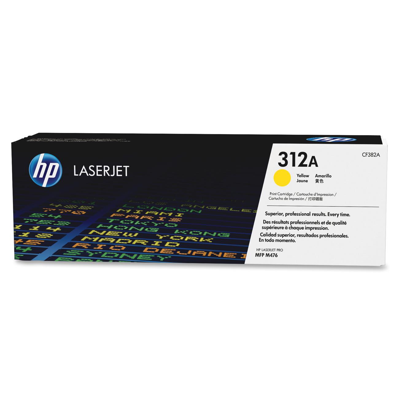 Kartushë toner HP 312A CF382A, origjinale, e verdhë