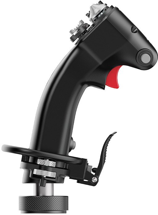 Joystick fluturimi MOZA Racing MH16 Flightstick, për simulator fluturimi, metal, i zi