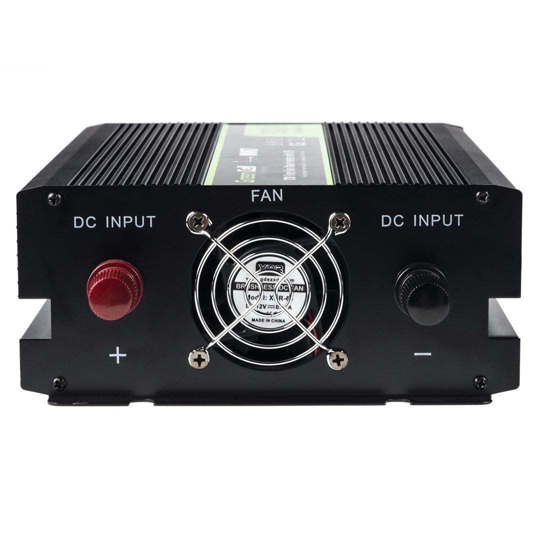 Inverter për veturë Green Cell INV07, 12 V në 230 V, 300 W, i zi