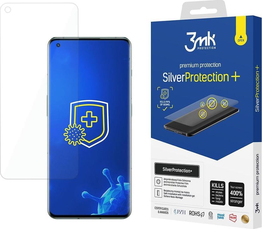 Folie mbrojtëse ekrani 3MK SilverProtection+, për OnePlus 10 Pro 5G, antibakteriale, transparente