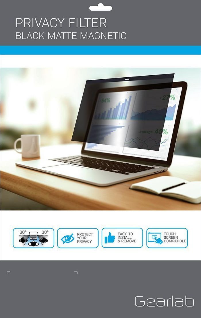Filtër privatësie magnetik Gearlab, 14.2", për laptop, pa kornizë