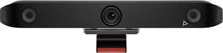 Video bar Poly Studio X52 AiO, i zi/bardhë