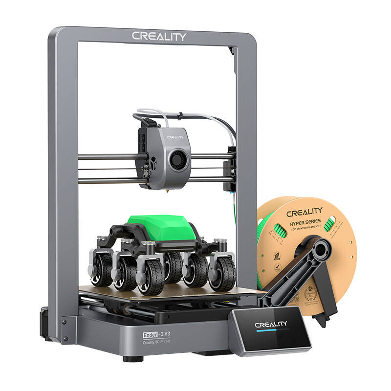 Printer 3D Creality Ender-3 V3, shpejtësi 600 mm/s, CoreXZ, gri