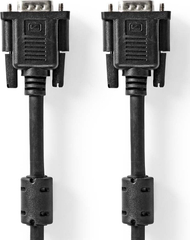 Kabllo VGA Nedis CCGL59000BK30, 3m, i zi