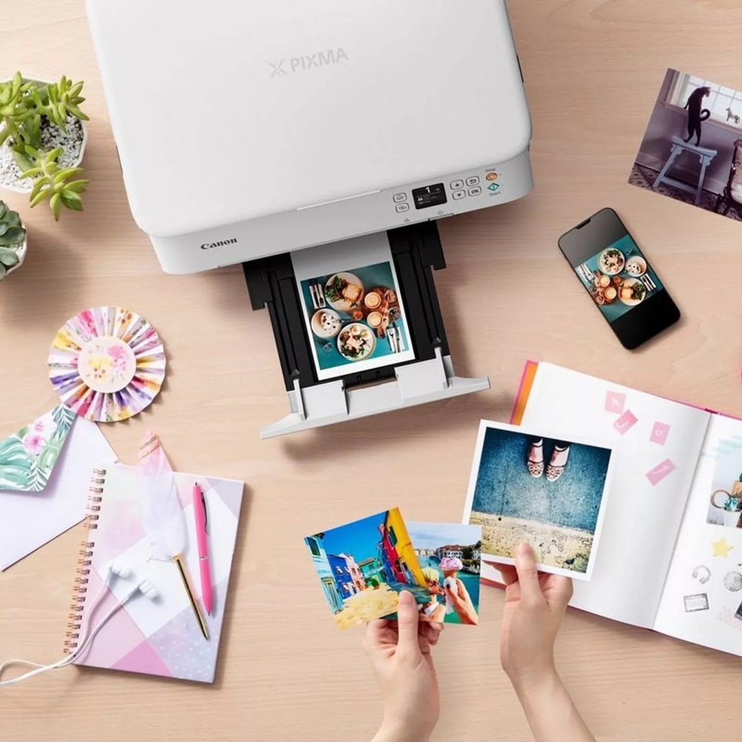 Printer inkjet Canon PIXMA TS5351i, A4, 4800 x 1200 DPI, Wi-Fi, i bardhë