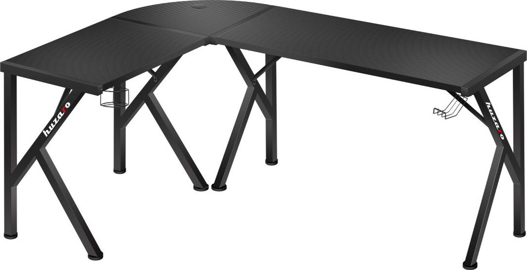 Tavolinë Huzaro Hero 6.3, 154 cm x 48 cm, e zezë