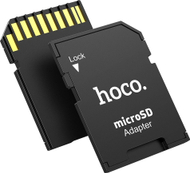 Adapter karte memorie HB22, TF në SD, i bardhë