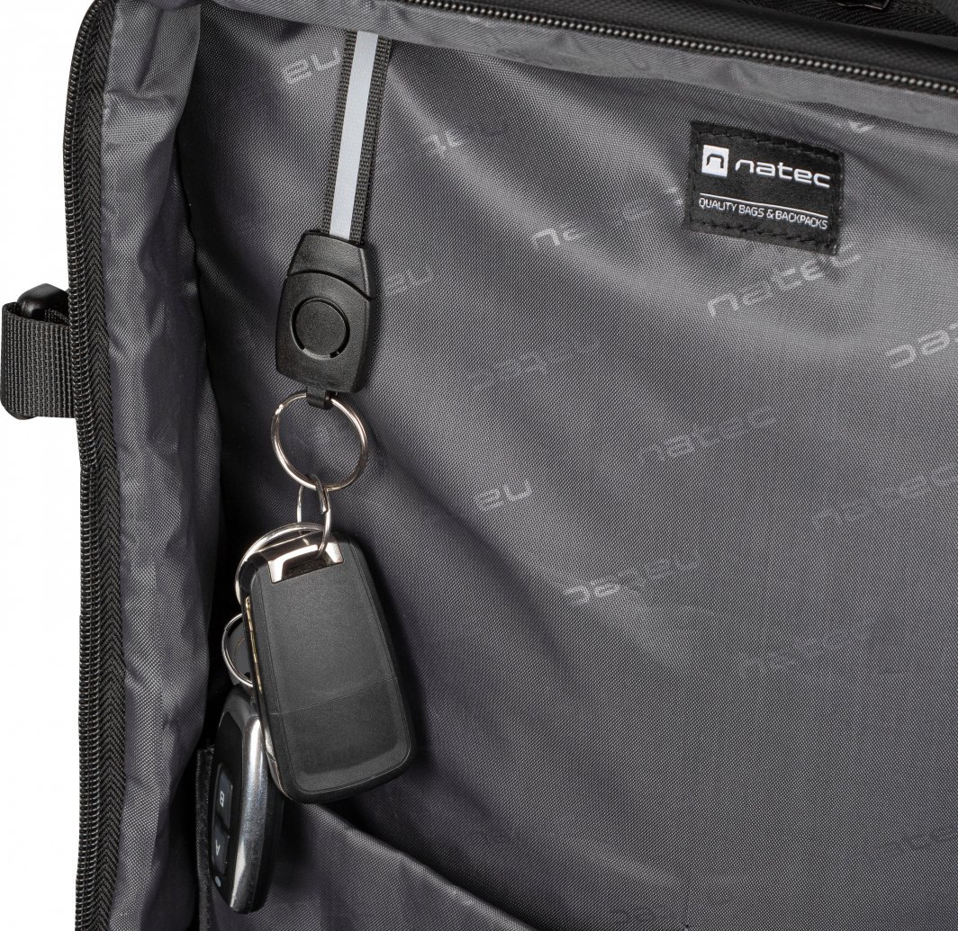 Çantë shpine për laptop Natec CAMEL PRO, 17.3", e zezë