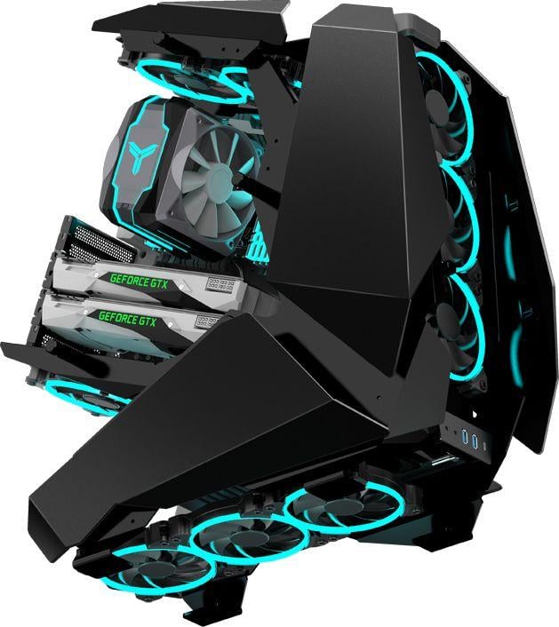 Kasa PC Jonsbo MOD5, Big Tower, xham i temperuar, e zezë