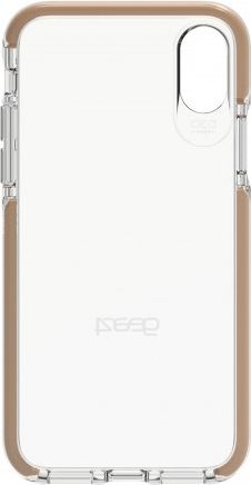 Mbrojtëse Gear4 D3O Piccadilly për iPhone X, transparente / ari