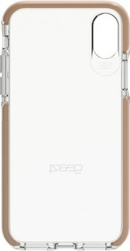 Mbrojtëse Gear4 D3O Piccadilly për iPhone X, transparente / ari