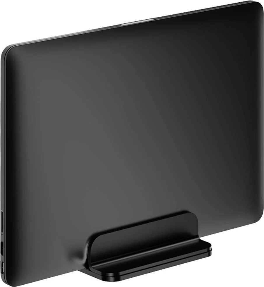 Mbajtëse vertikale për laptop Neomounts NSLS300BLACK, 11"-17", alumini, e zezë
