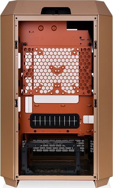 Kornizë PC Thermaltake The Tower 300, ATX, xham i temperuar, blu Hydrangea