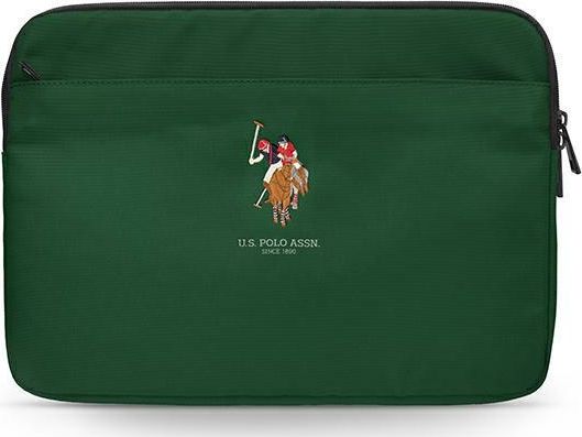 Këllëf mbrojtës laptopi U.S. Polo ASSN, 13", i gjelbër