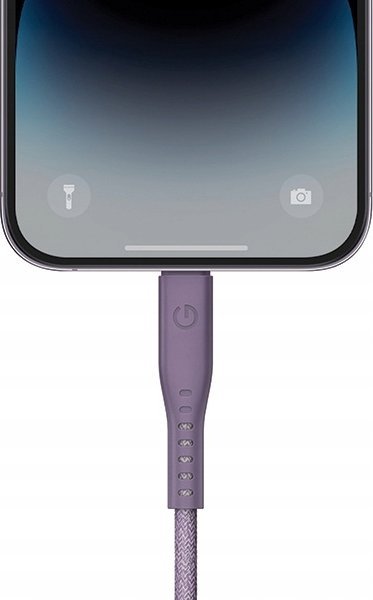 Kabllo karikimi Energea Flow USB C në Lightning, 1.5m, 60W 3A, lejla