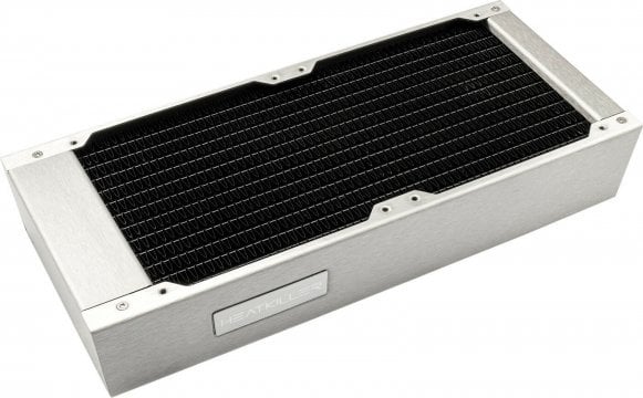 Radiator uji Watercool Heatkiller RAD 240, 240 mm, çelik inox, argjendtë