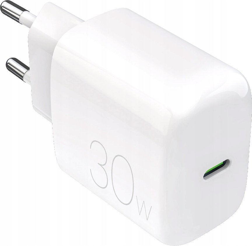 Karikues USB Type C Puro PRO LITE, 30W, i bardhë