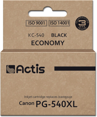 Kasetë boje Actis KC-540 Supreme, zëvendësim Canon PG-540XL, 22 ml, e zezë