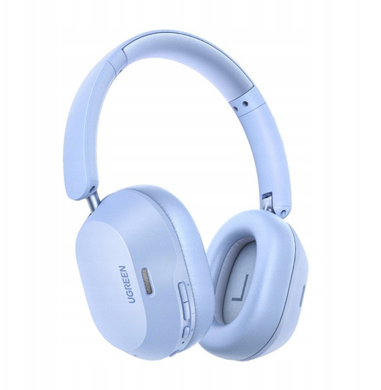 Kufje pa tela Ugreen HiTune Max 5C, Hybrid ANC, Bluetooth 5.4, blu