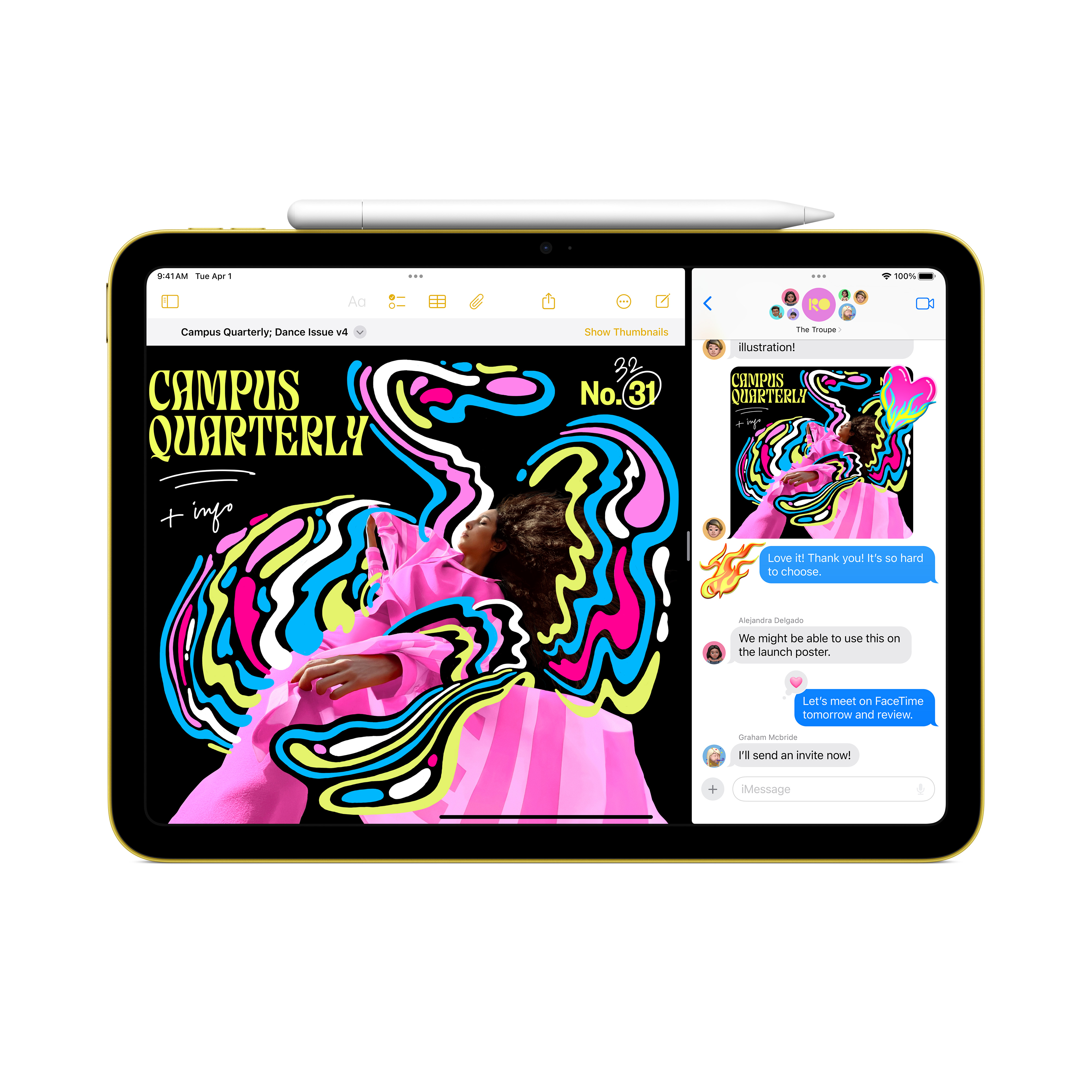 Apple iPad (A16), 11", Wi-Fi, 512GB, Pink