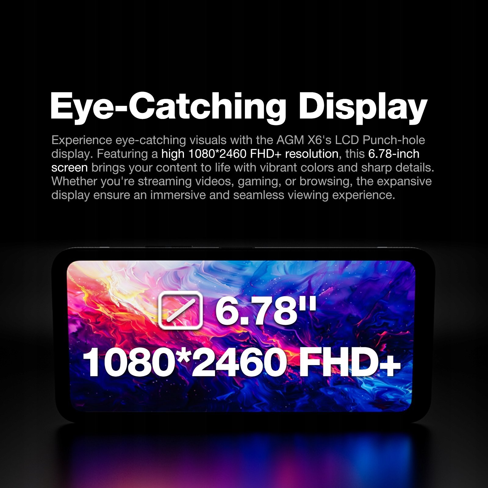 Telefoni AGM X6, 128GB, 5G, IP69, i zi