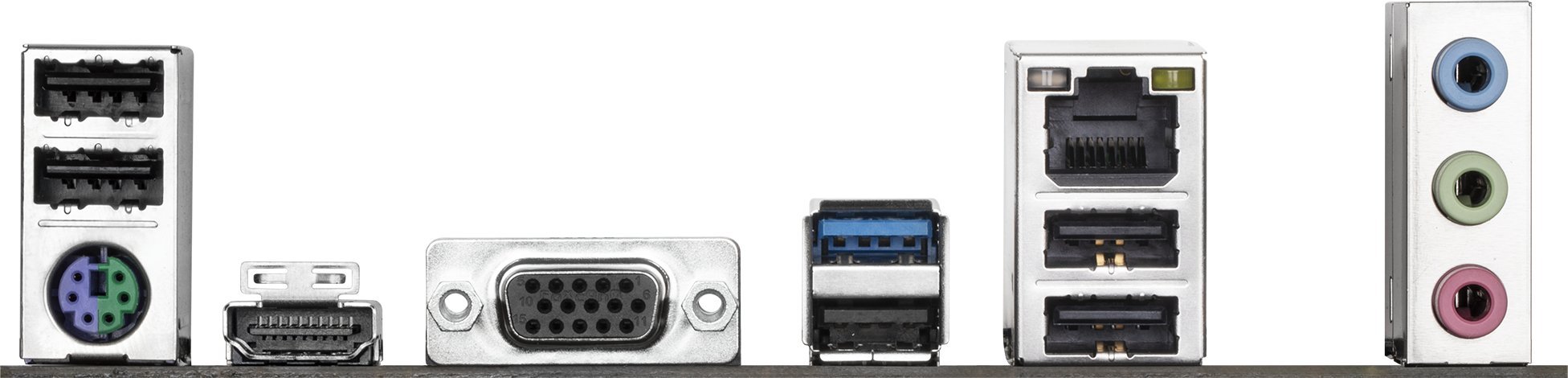 Pllakë amë GIGABYTE H810M H, DDR5 6400MHz, PCIe 4.0 M.2, e zezë