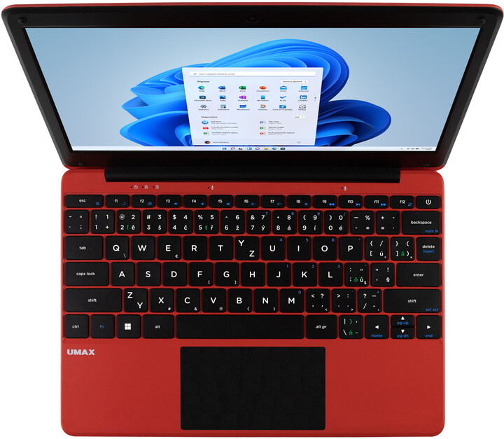 Laptop UMAX VisionBook 12WRx, 11.6 ", Intel Celeron N4020, 4GB RAM, 128GB eMMC, Intel UHD Graphics, i kuq