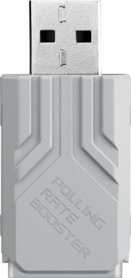 Aksesor ASUS ROG Polling Rate Booster, 8000 Hz, wireless, i bardhë