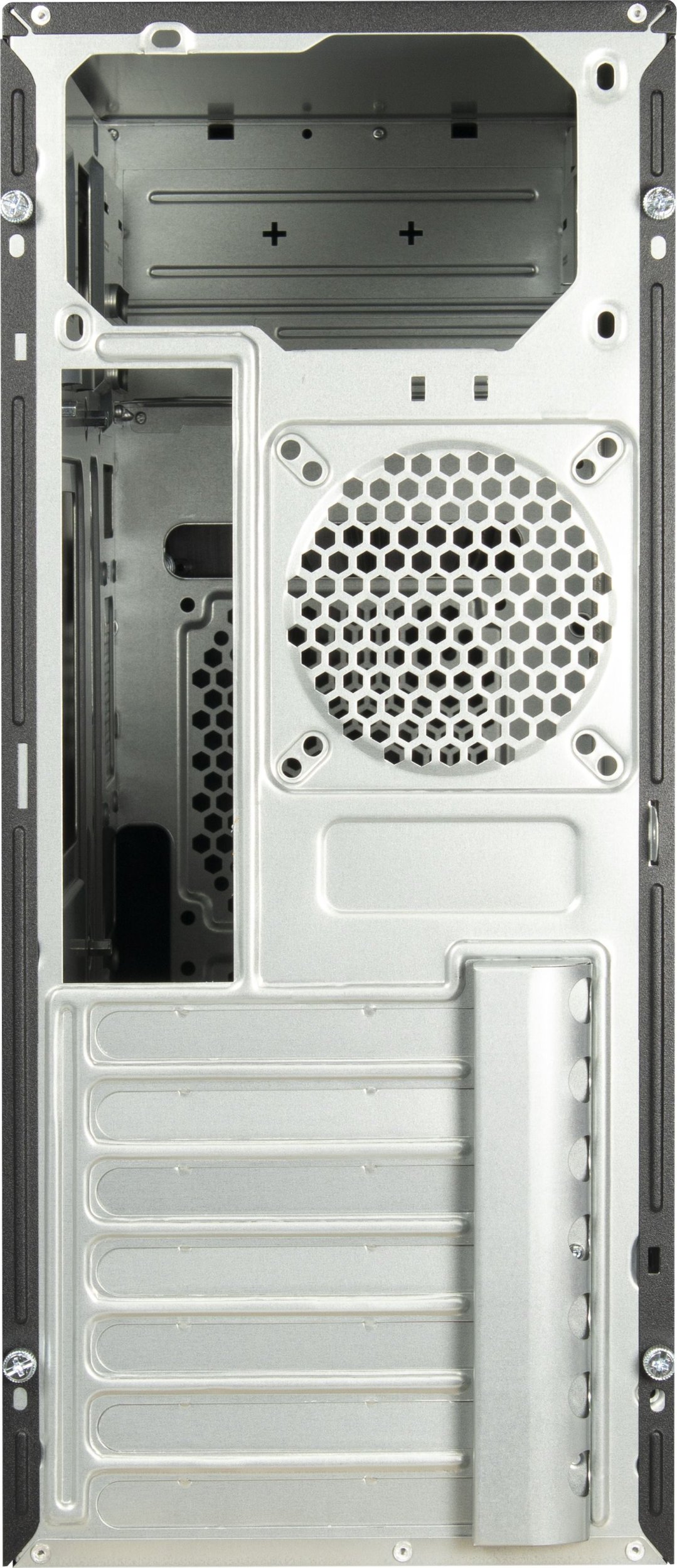 Kuti kompjuteri Inter-Tech ATX IT-2815 Linear, Mini Tower, MIDI, e zezë