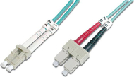 Kabllo me fije optike Digitus Multimode Patch Cord, OM4, LC / SC
