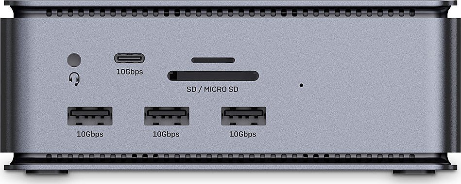 Docking station Lindy DST-PRO Thunderbolt 4, USB4, 100W, anthracite