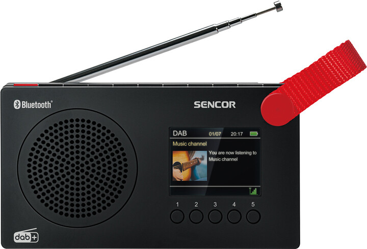 Рдио Sencor SRD 7757, црн