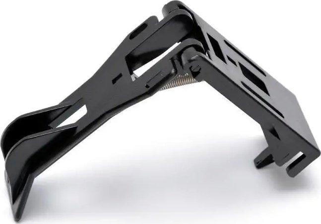 Mbajtëse kartëmonedhash Virtuos, zëvendësuese, plastike, e zezë