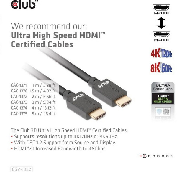 Ndërprerës Club3D Network Switch - Switch, HDMI KVM Switch - Dual HDMI 4K @ 60Hz