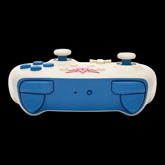 Kontroller PowerA Zelda Sworn Protector, wireless, i bardhë