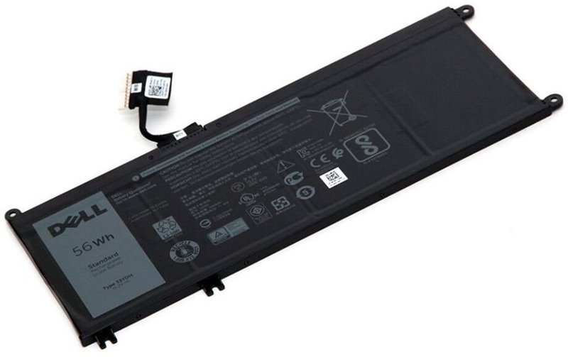 Bateri laptopi Dell Ery, 56Wh, 4 cell, e zezë