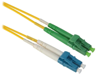 Kabllo optike XtendLan duplex patch SM 9/125 OS2, LC UPC në LC APC, 4m, e verdhë