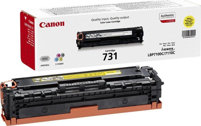 Canon CRG-731 Toner Original, i Verdhë
