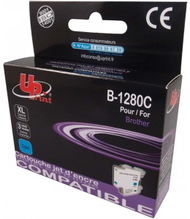 Kartutsh boje UPrint B-1280C, 16 ml XL, cyan, kompatibile me Brother LC1240C LC1280XLC LC1220C