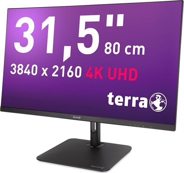 Monitor TERRA 3030234, 31.5", 4K Ultra HD, i zi